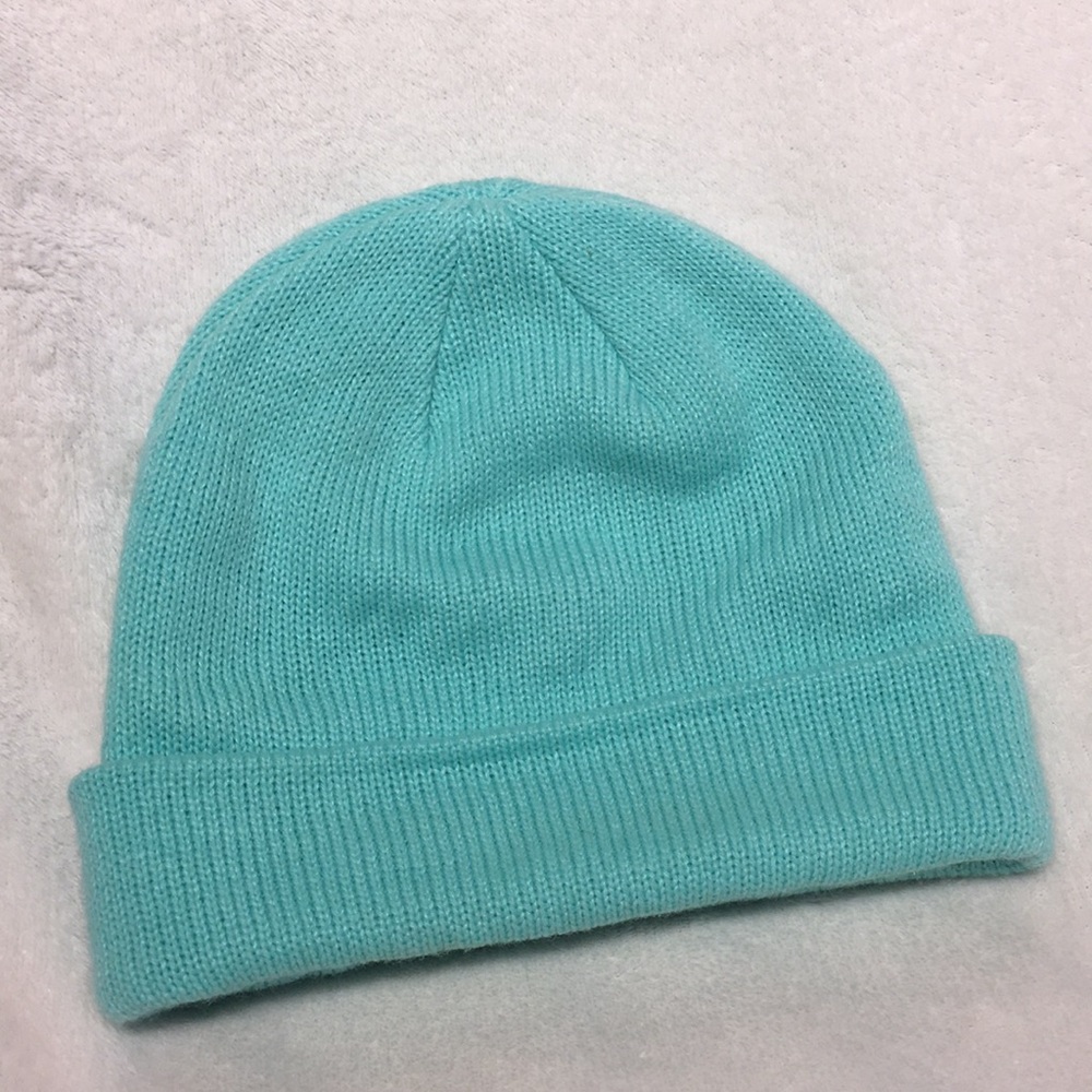 H&M mint knit beanie